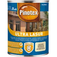 Фарба-лазурь для деревини PINOTEX Ultra Lasur захисна напівматова алкідна безколірна 1л 