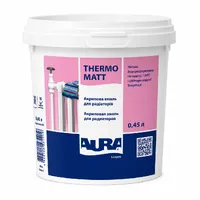 Емаль для радіаторів AURA Luxpro Thermo Matt матова біла 0,45л 