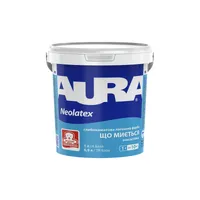 Фарба для стін та стель AURA Neolatex матова біла 1л 