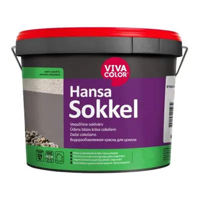 VIVACOLOR Hansa Sokkel, фасадна фарба для бетонного цоколя