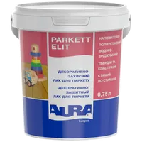 AURA Luxpro Parkett Elit 20, напівматовий акрил-поліуретановий лак 