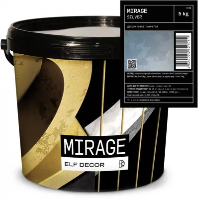 MIRAGE, декоративне покриття