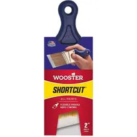 WOOSTER Shortcut Q3211, кисть з короткою ручкою і косим зрізом щетини для всіх видів фарб,  - фото 1