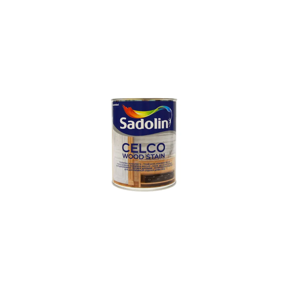 SADOLIN Celco Wood Stain, морилка для дерева на водній основі 