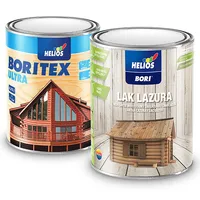 BORI High-Layer Wood Stain, лазурь полуматовая с воском для древесины,  - фото 3