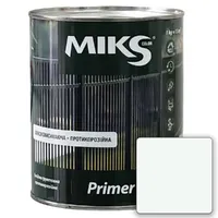 Грунт антикоррозионный по металлу MIKS Primer белый 0,9кг 