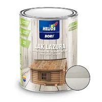 BORI High-Layer Wood Stain, лазурь полуматовая с воском для древесины, 