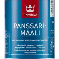 TIKKURILA Panssarimaali, алкидная полуглянцевая краска по металлу с активным антикоррозионным пигментом, 
