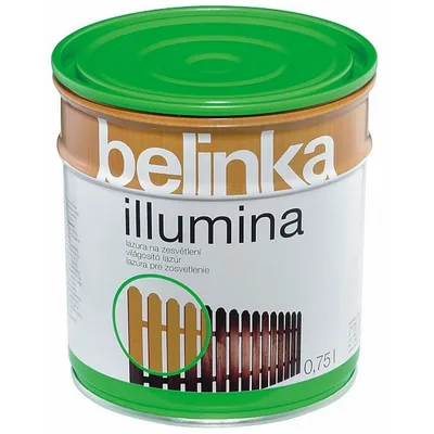 Лазурь для дерева осветляющая BELINKA Illumina 0,75л