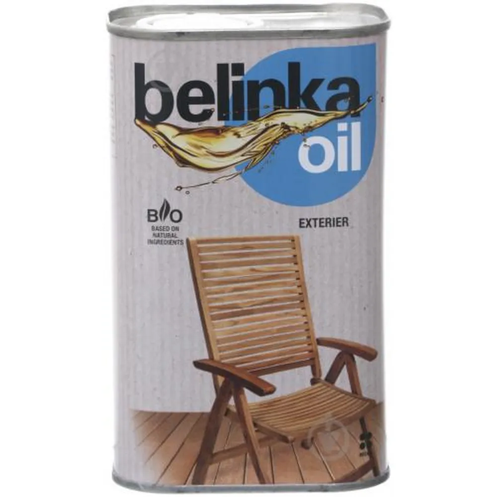 Олія для терас та содових меблів з дерева BELINKA Oil Exterier прозора 0,5л 