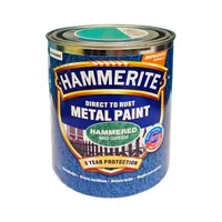 HAMMERITE молоткова антикорозійна фарба по металу 3 в 1 зелена 0,25л  - фото 3