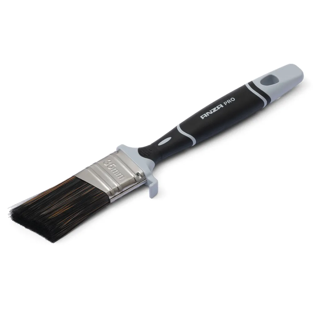 Кисть со скошенной щетиной ANZA Pro Super Effective Angled Cut Brush Ergo, 