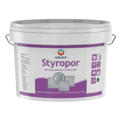Styropor, клей для виробів із полістиролу