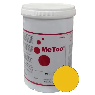 Пігмент-колорант для тонування висококонцентрований Coloris MeeToo універсальний оксидно-жовтий MC.RT 1л
