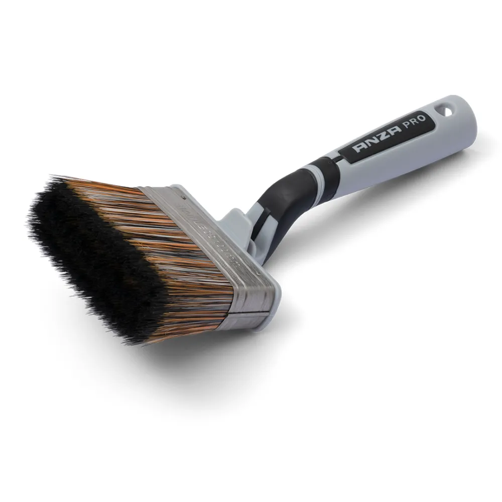 ANZA Pro Super Effective Angled Outdoor Brush Ergo, щітка для фасадних робіт вигнута, 