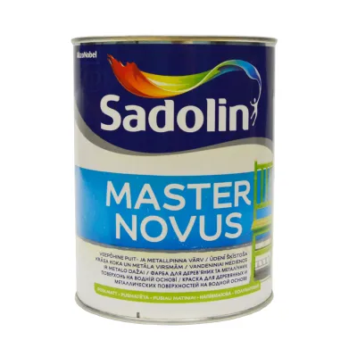 SADOLIN Master Novus, напівматова емаль на водній основі