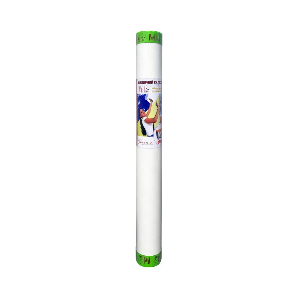Стеклохолст малярный Wellton-Econom 40 г/м.кв, 