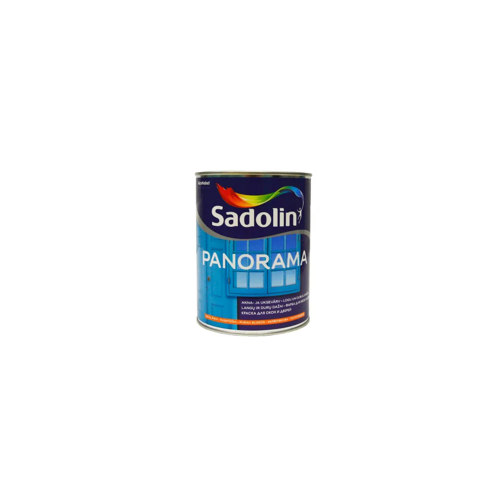 SADOLIN Panorama, напівглянцева фарба для вікон та дверей на водній основі 