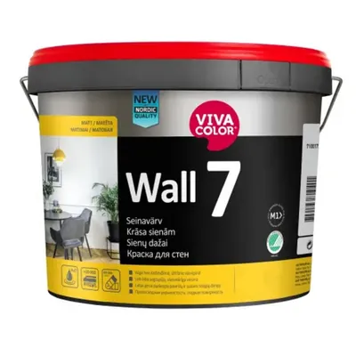 VIVACOLOR Wall 7, фарба для стель та стін шовковисто-матова