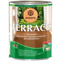 Олія для терас та садових меблів ESKARO Terrace з тунговою олією безколірна для тонування 0,9л 