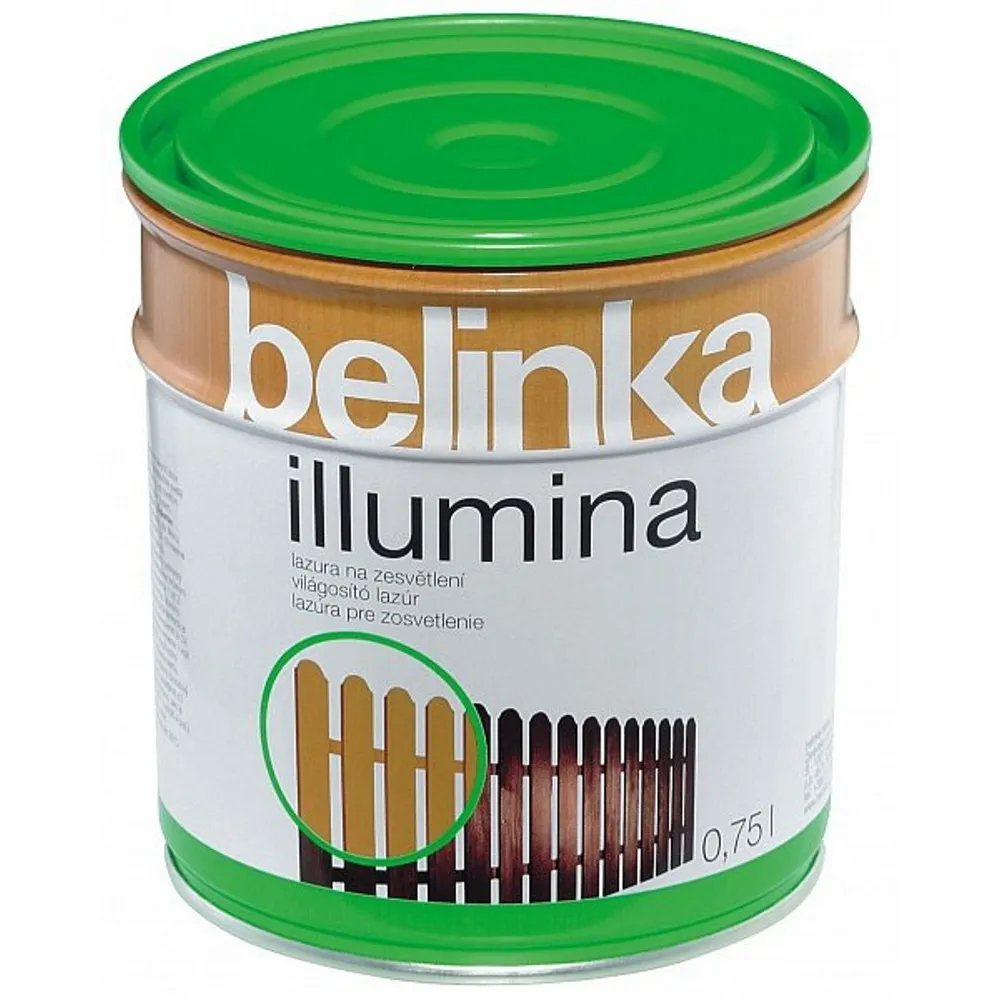 Лазурь для дерева осветляющая BELINKA Illumina 0,75л 