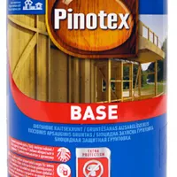 Грунтовка-антисептик для древесины PINOTEX Base бесцветная 1л 