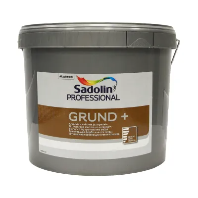 SADOLIN Grund+, грунтувальна фарба для стін та стель