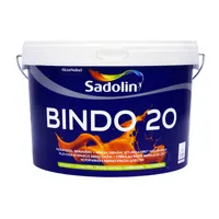 SADOLIN Bindo 20, напвматова стійка до миття латексна фарба для стін 