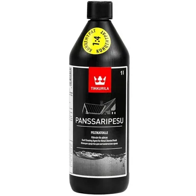 Panssaripesu,  емульгуючий миючий засіб для миття металевих дахів перед пофарбуванням