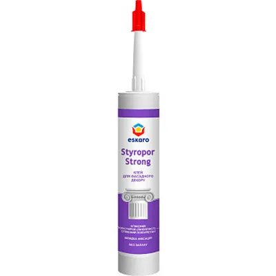 Styropor Strong, клей для фасадного декору