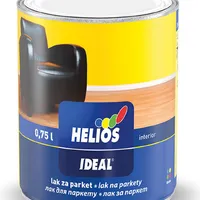 Лак для паркета алкідний HELIOS IDEAL на розчиннику напівматовий 0,75л 