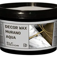 Воск для венецианской декоративной штукатурки Elf Decor Wax Murano Aqua на водной основе 450гр 