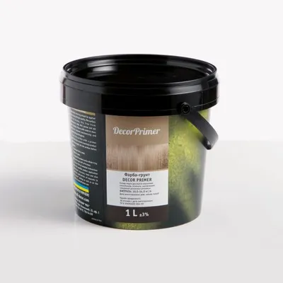 DECOR PRIMER, грунт-фарба для тонкошарових декоративних покриттів,