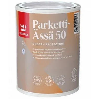 Parketti-Assa 20, напівматовий поліуретан-акрилатний лак для підлоги