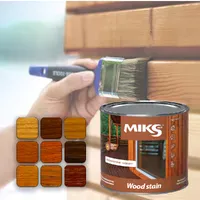 Лазур-лак для деревини MIKS Color алкідна безколірна 0,6кг  - фото 3