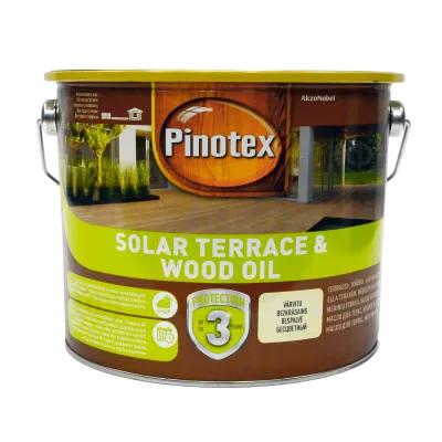 PINOTEX Solar Terrace and Wood Oil, масло для древесины атмосферостойкое,