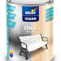 Емаль алкідна універсальна HELIOS TESSAROL Enamel глянцева RAL 1021 0,2л  - фото 3