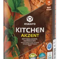 Краска для стен кухни ESKARO Akzent KITCHEN матовая белая 0,9л 