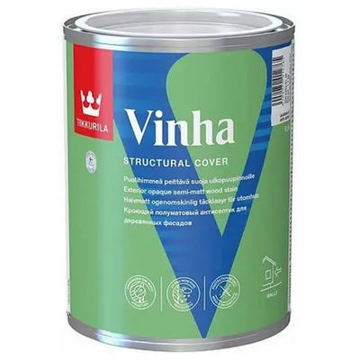 Краска для древесины защитная TIKKURILA Vinha полуматовая,