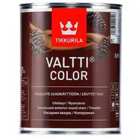 Лазурь для древесины на масляной основе TIKKURILA Valtti Color бесцветная (колеруемая) 0,9л 