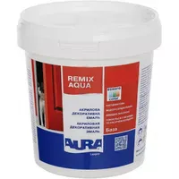 Эмаль акриловая AURA Luxpro Remix Aqua 30 полуматовая TR (прозрачная база) 0,7л 