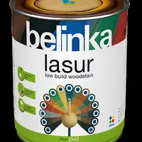Тонкошарова лазурь для деревини BELINKA Lasur матова біла (11) 0,75л  - фото 1