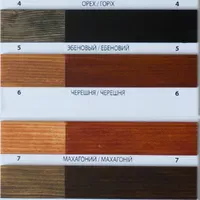 BORI High-Layer Wood Stain, лазурь для деревини із вмістом воску, біла (13) 0,75л  - фото 5