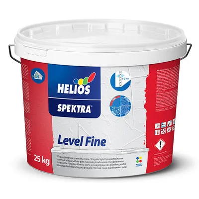 Шпаклёвка для стен готовая к нанесению SPEKTRA Level Fine белая 25кг