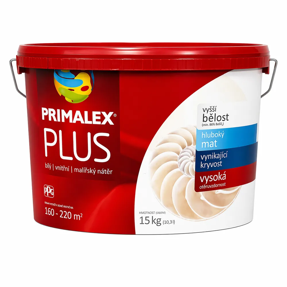 Краска для стен на известковой основе PRIMALEX Plus 15кг 