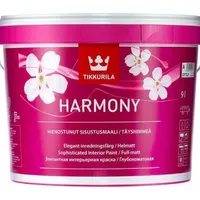 TIKKURILA Harmony, глибокоматова, стійка до миття акрилатна інтер’єрна фарба 