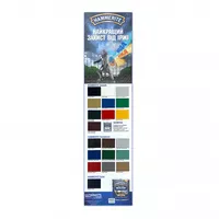 HAMMERITE молотковая антикоррозионная краска по металлу 3 в 1 зелёная 0,25л  - фото 1