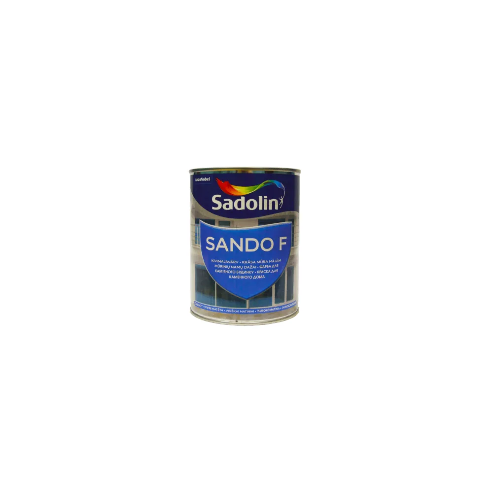 SADOLIN Sando F, фасадна фарба для мінеральних поверхонь та бетону 
