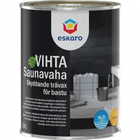 VIHTA Saunavaha väritön, пропитка з натуральним воском для лазні 