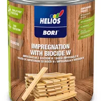 Грунт-антисептик для древесины HELIOS BORI W с биоцидами 0,75л 